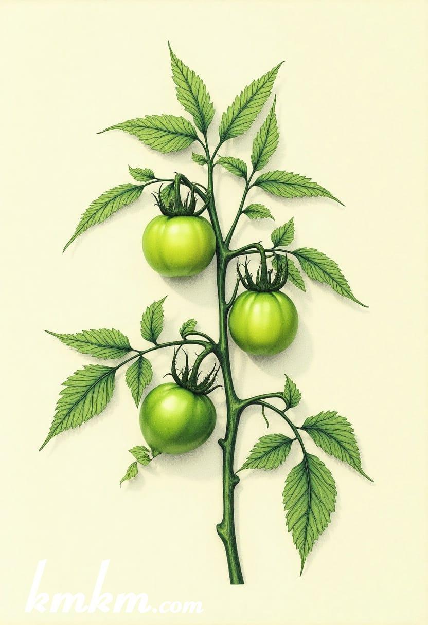 Amish paste tomato plant 17