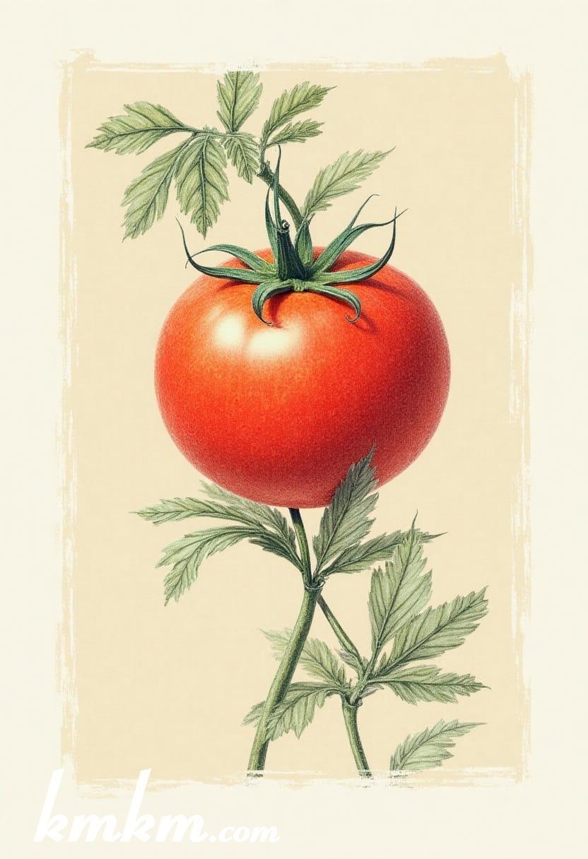 Amish paste tomato plant 19