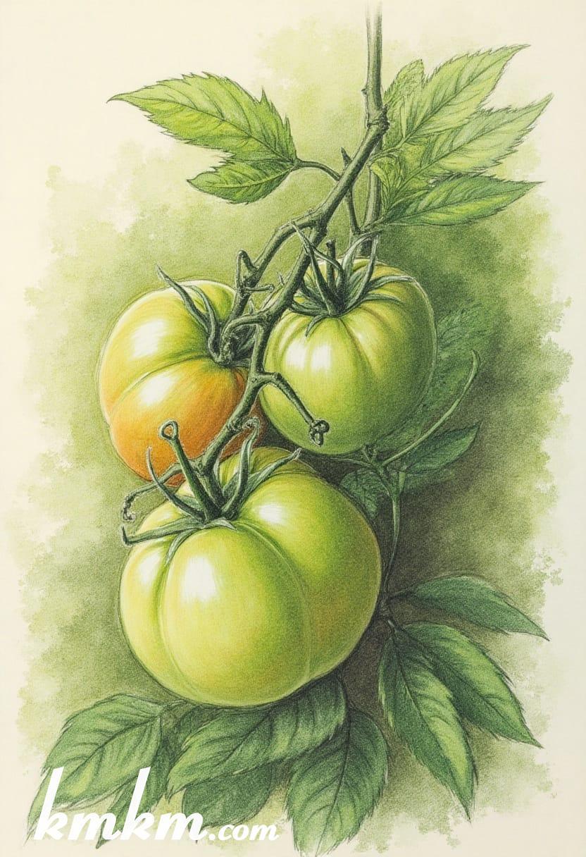 Aunt ruby green tomato 17