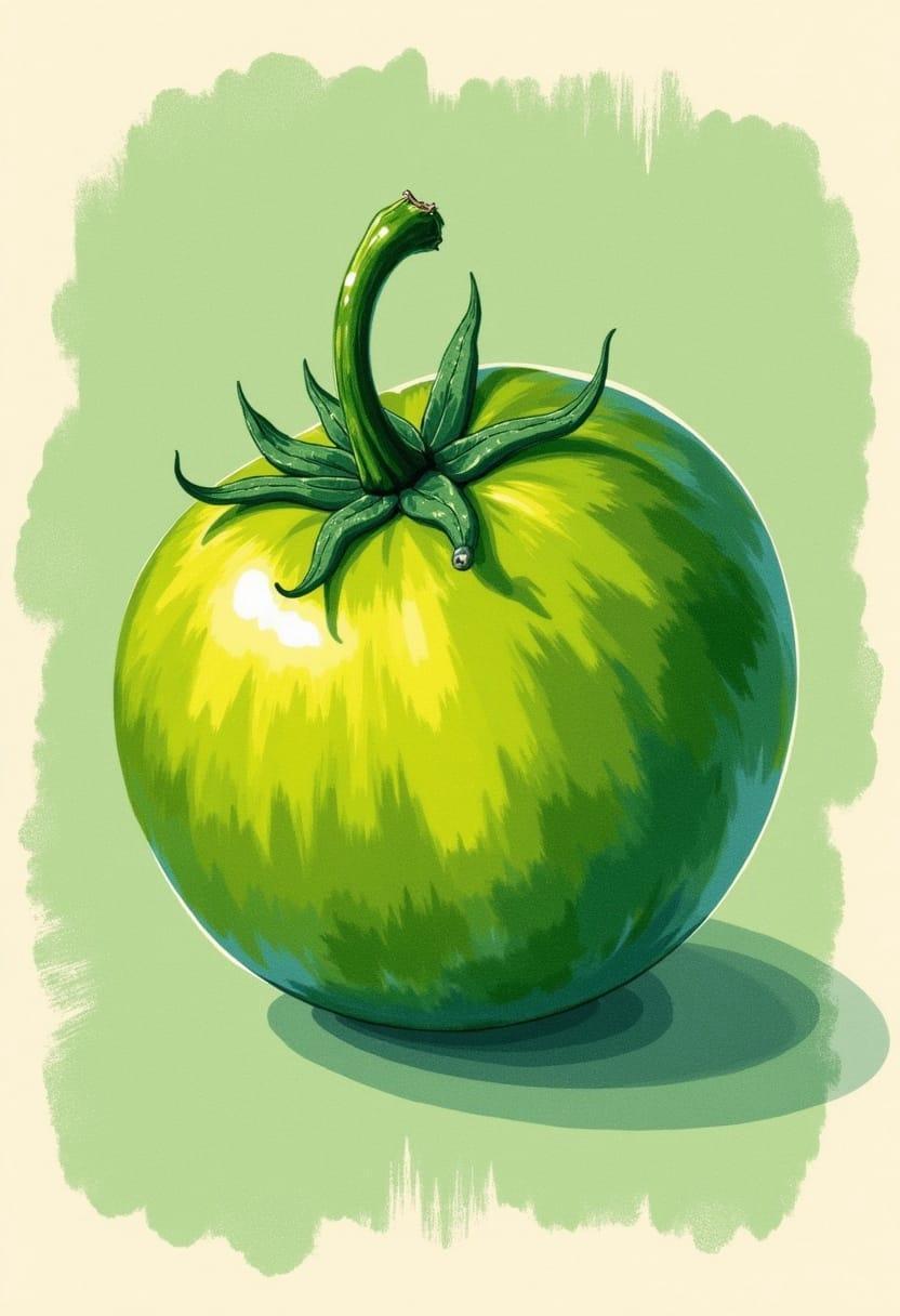 Berkeley tie dye green tomato 04