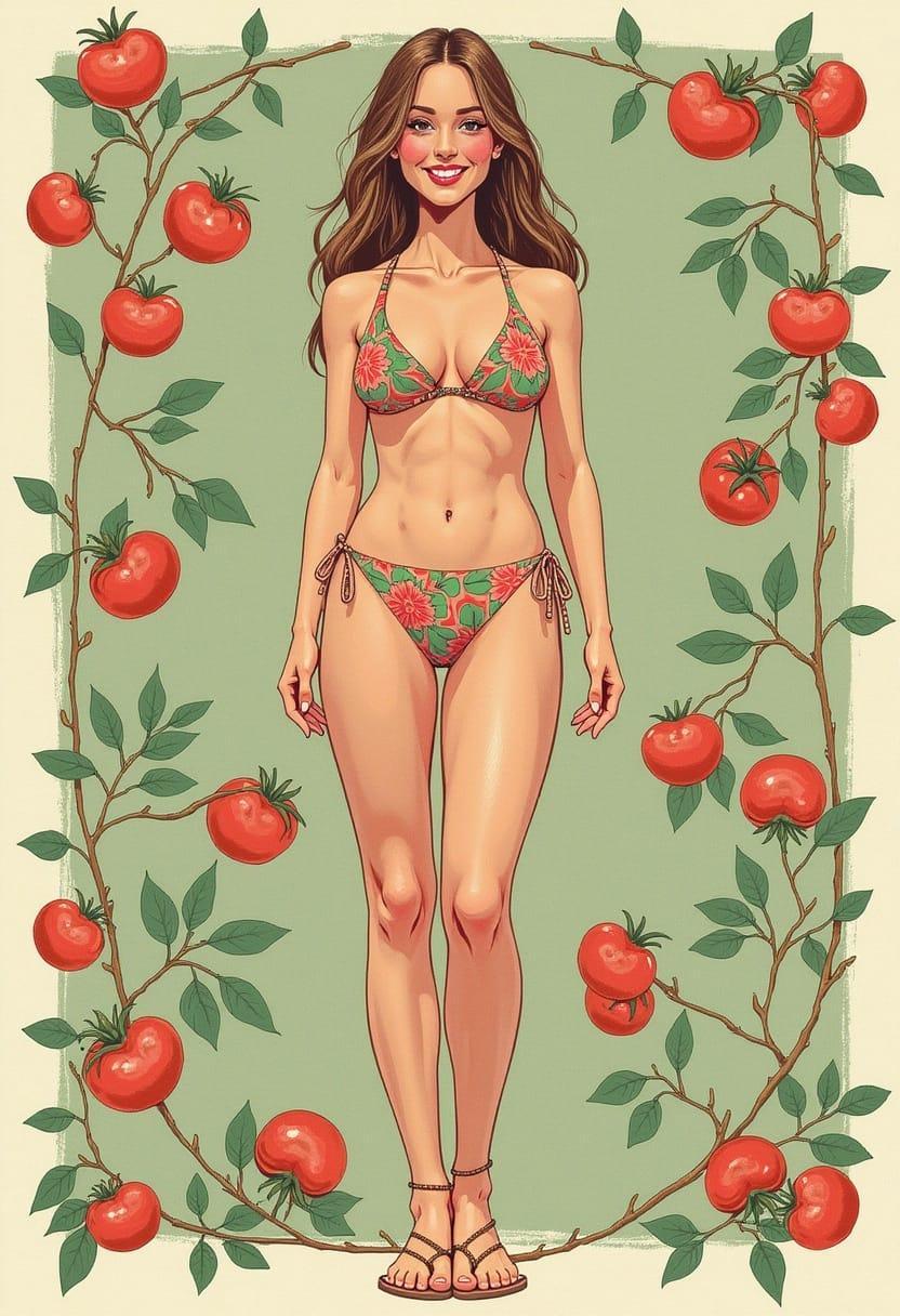 Berkeley tie dye green tomato 10