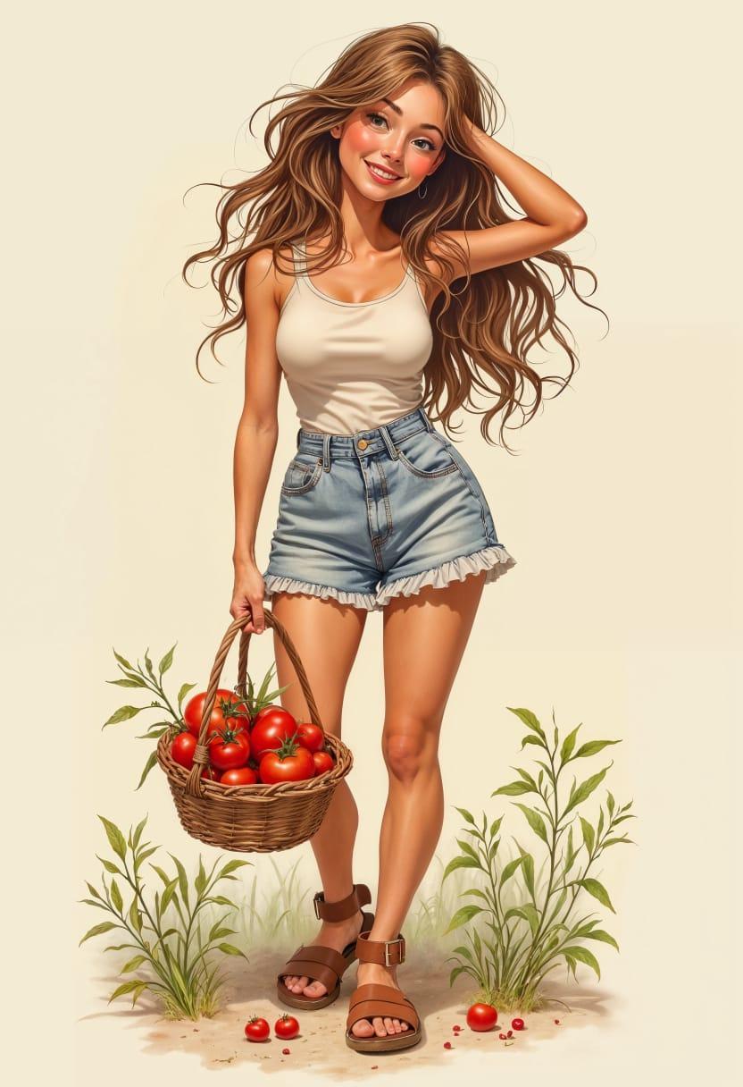 Big rainbow tomato 02