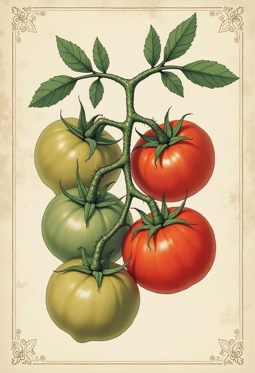 Black brandywine tomato 01