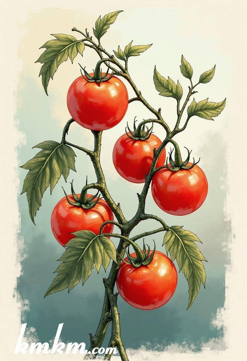 Black prince heirloom tomato 13