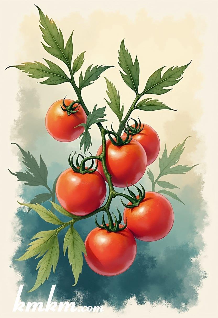 Black prince tomato plant 13