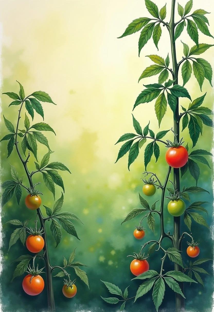 Black zebra tomato 13