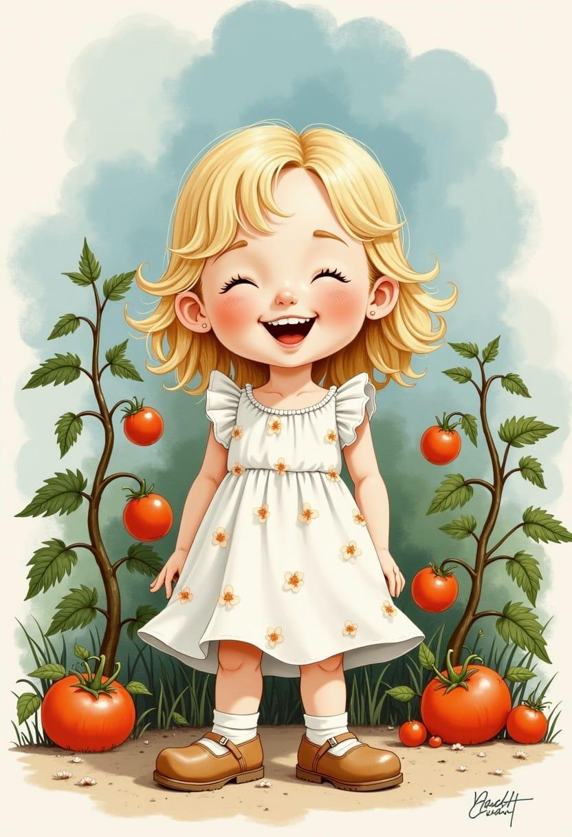 Bush type tomatoes 12