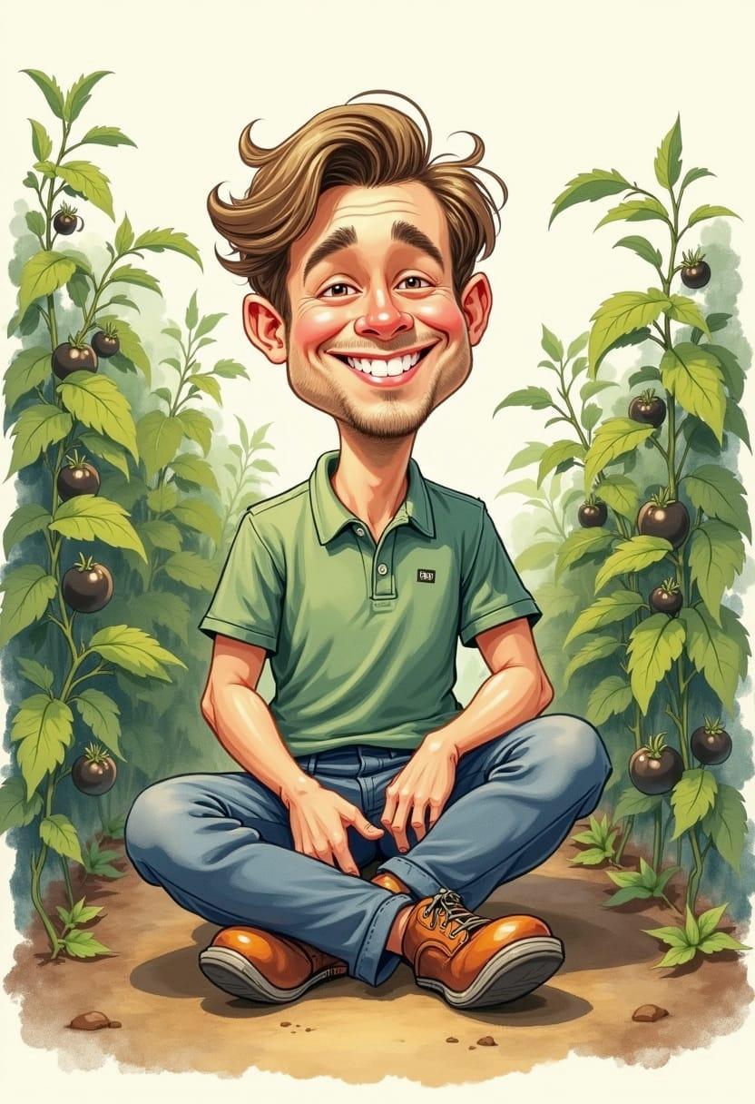 Cherokee purple tomato plant 14